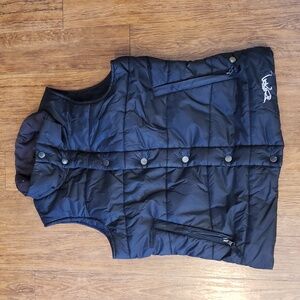 Burton Black Puffy Winter Vest
